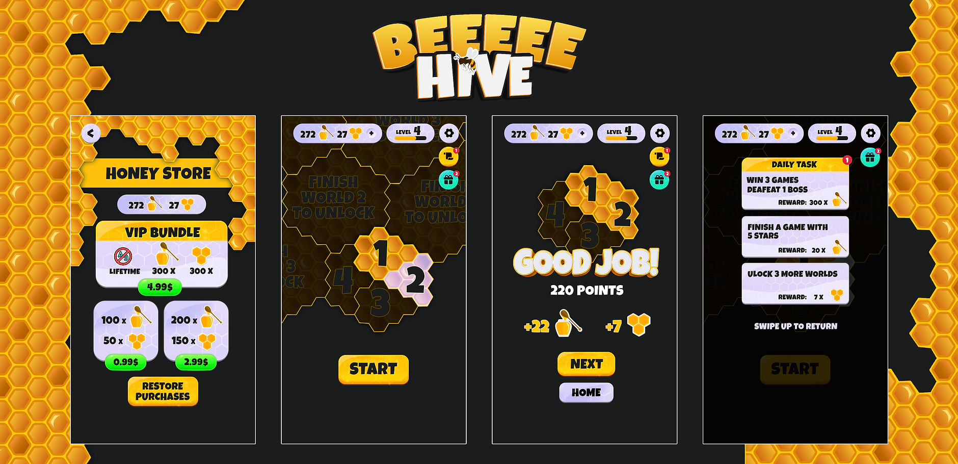 Behive — Game UI
